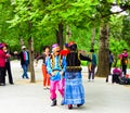 Xinjiang Dance at tiantan park