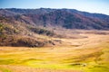 Xinjiang Kanas Grassland Autumn Royalty Free Stock Photo