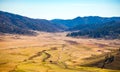 Xinjiang Kanas Grassland Autumn Royalty Free Stock Photo