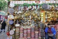 Xinjiang characteristic musical instrument stall at Grand Bazaar, adobe rgb