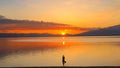 Xinjiang - Sayram Lake - Sunrise