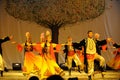 Xinjiang Uygur dance-2011 dancing class Graduation Concert party Royalty Free Stock Photo