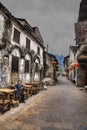 Xinping Ancien Town and Fishing Village, Guilin, Yangshuo, Guangxi, China. Royalty Free Stock Photo