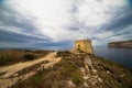 Xlendi Tower on Gozo island, Malta Royalty Free Stock Photo