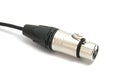 XLR audio connector Royalty Free Stock Photo