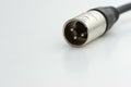 XLR connector Royalty Free Stock Photo