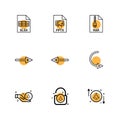 xlsx , excel , pptx , power point , rar , compressed file , lef