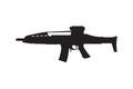 XM8 gun silhouette