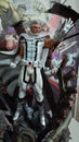 Xm Studios 1/4 scale statue - X Men villain mutant white Magneto Royalty Free Stock Photo