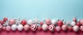 xmas backgrounding of christmas background with balls Royalty Free Stock Photo
