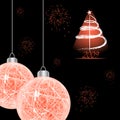 Xmas balls Royalty Free Stock Photo