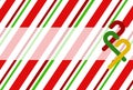 Xmas candy cane background