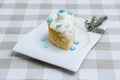 Xmas cookie on table Royalty Free Stock Photo