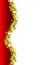 Xmas Lights and Holly Border 2 Royalty Free Stock Photo