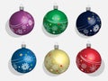 Xmas set balls