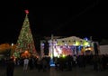 Xmas tree, Betlehem, Palestine Royalty Free Stock Photo