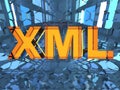 XML - Extensible Markup Language Royalty Free Stock Photo
