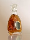 Xo brandy bottle Royalty Free Stock Photo