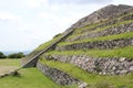 Xochicalco Pyramid access to acropolis Royalty Free Stock Photo