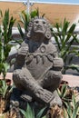 Xochipilli Maya Statue from Mexico: Ancient Corn Divinity