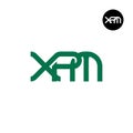 XPM Logo Letter Monogram Design Royalty Free Stock Photo