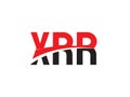XRR Letter Initial Logo Design Vector Illustration Royalty Free Stock Photo
