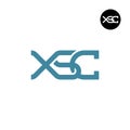 XSC Logo Letter Monogram Design Royalty Free Stock Photo