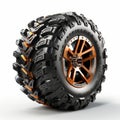 Xtreme Sports Tires: Hyper-detailed Fourwheeler Tires For Atvs