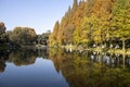 Xuanwu lake in Nanjing during autumn session