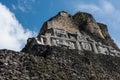 Xunantunich Mayan Temple Close Up of Frieze