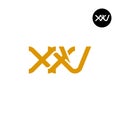 XXV Logo Letter Monogram Design Royalty Free Stock Photo