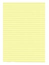 XXXL size yellow lined paper