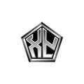 XY Logo Monogram Silver Geometric Modern Design