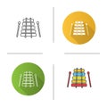Xylophone icon Royalty Free Stock Photo