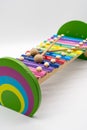 Xylophone toy with 12 colorful tunes Royalty Free Stock Photo