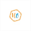 NO Creative Unique abstract modern geometric vector symbol font logo design Royalty Free Stock Photo