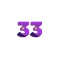 33 UNIQUE CREATIVE CUSTOM COLOURFUL NUMBERS DESIGN WITH STAR AND MOON