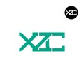 XZC Logo Letter Monogram Design Royalty Free Stock Photo