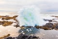 Thor`s Well on the Oregon coast Royalty Free Stock Photo