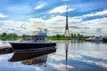 The yacht is berthed in Riga