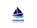 Yacht and boat logo design