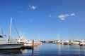 Yacht club at West Palm Beach Royalty Free Stock Photo