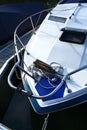 Yacht detail Royalty Free Stock Photo