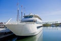 Yacht on the dock