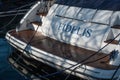 Yacht Fidelis in Saint Tropez Royalty Free Stock Photo