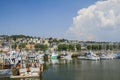 The yacht harbor Deauville Royalty Free Stock Photo