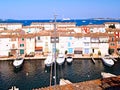 Yacht Harbor in Port Grimaud, France Royalty Free Stock Photo