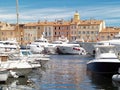 Yacht Harbor of St.Tropez, France Royalty Free Stock Photo