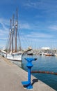 Yacht harbour in Barcelona Royalty Free Stock Photo