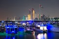 Yacht harbour in Abu Dhabi